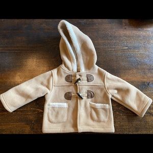 Hawke & Co fleece hooded infant jacket